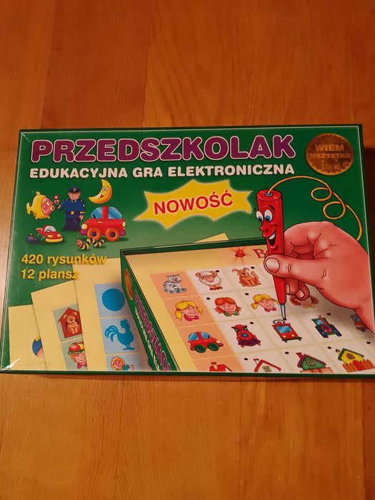 Edukacyjna gra elektroniczna 4+