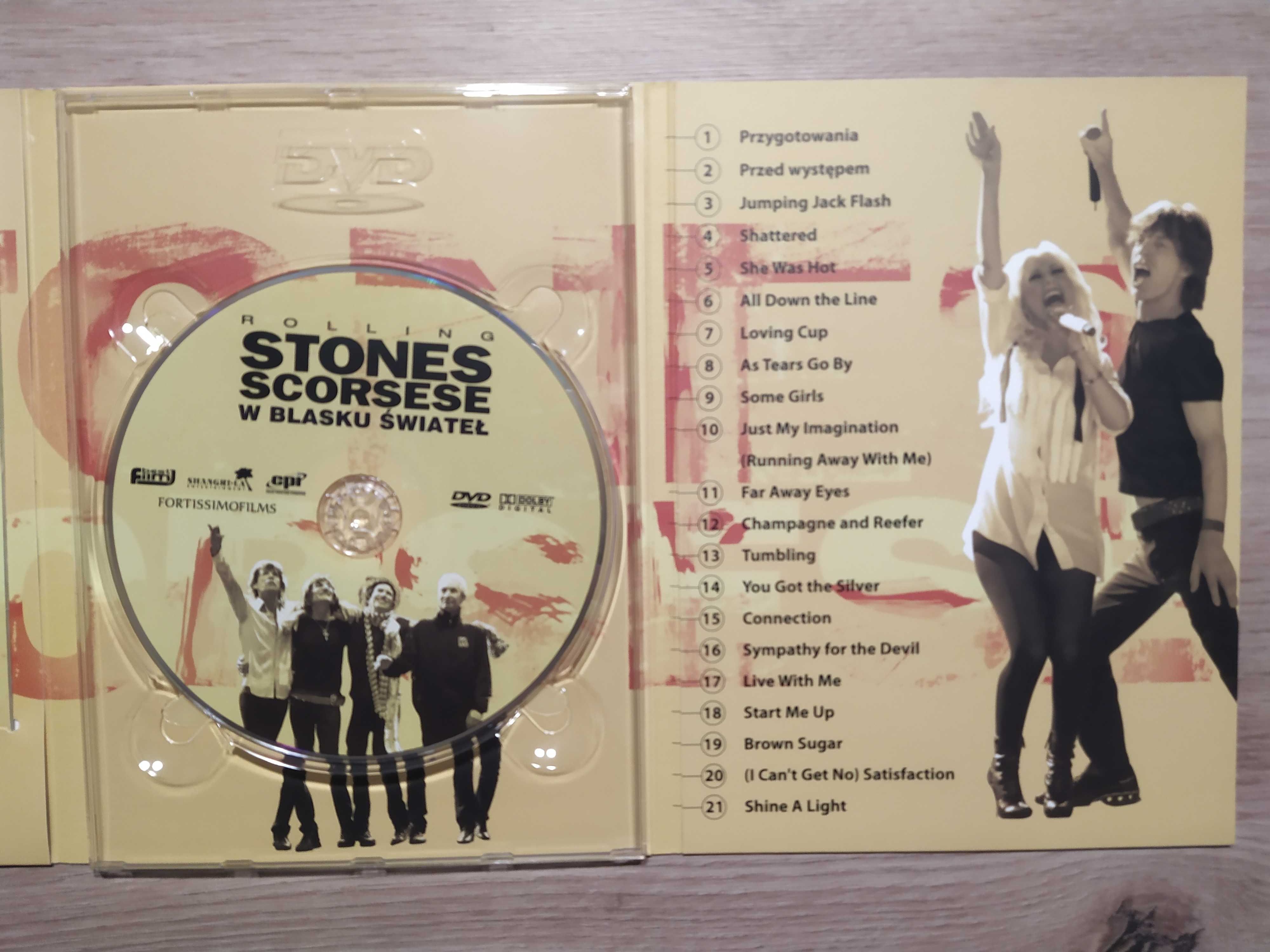 The Beatles - Live At Shea + Rolling Stones  - W blasku świateł- DVD