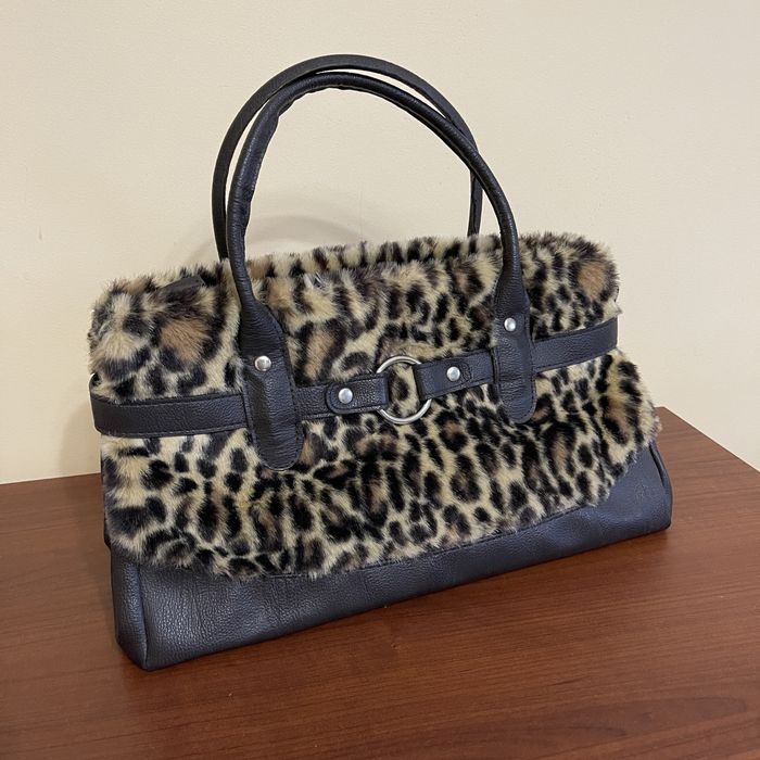 Леопардова жіноча сумка