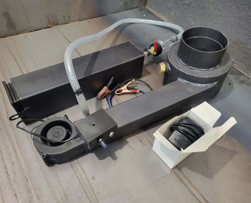 5-50кВт! Горелка на отработке в печь буржуйку, Пальник на переробці