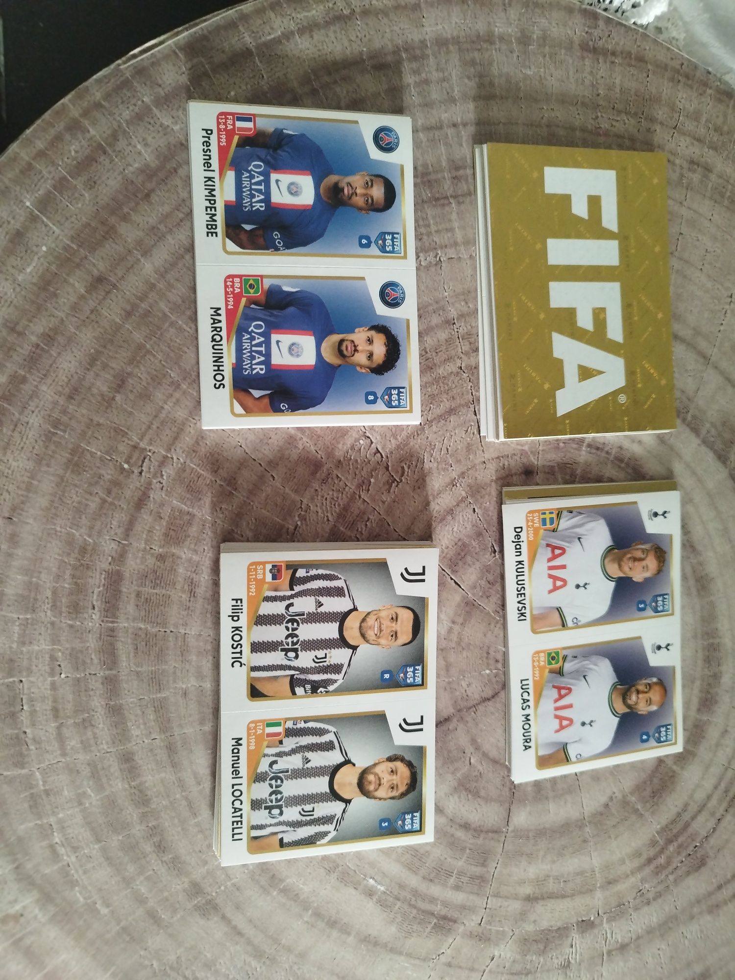 Naklejki panini FIFA 365