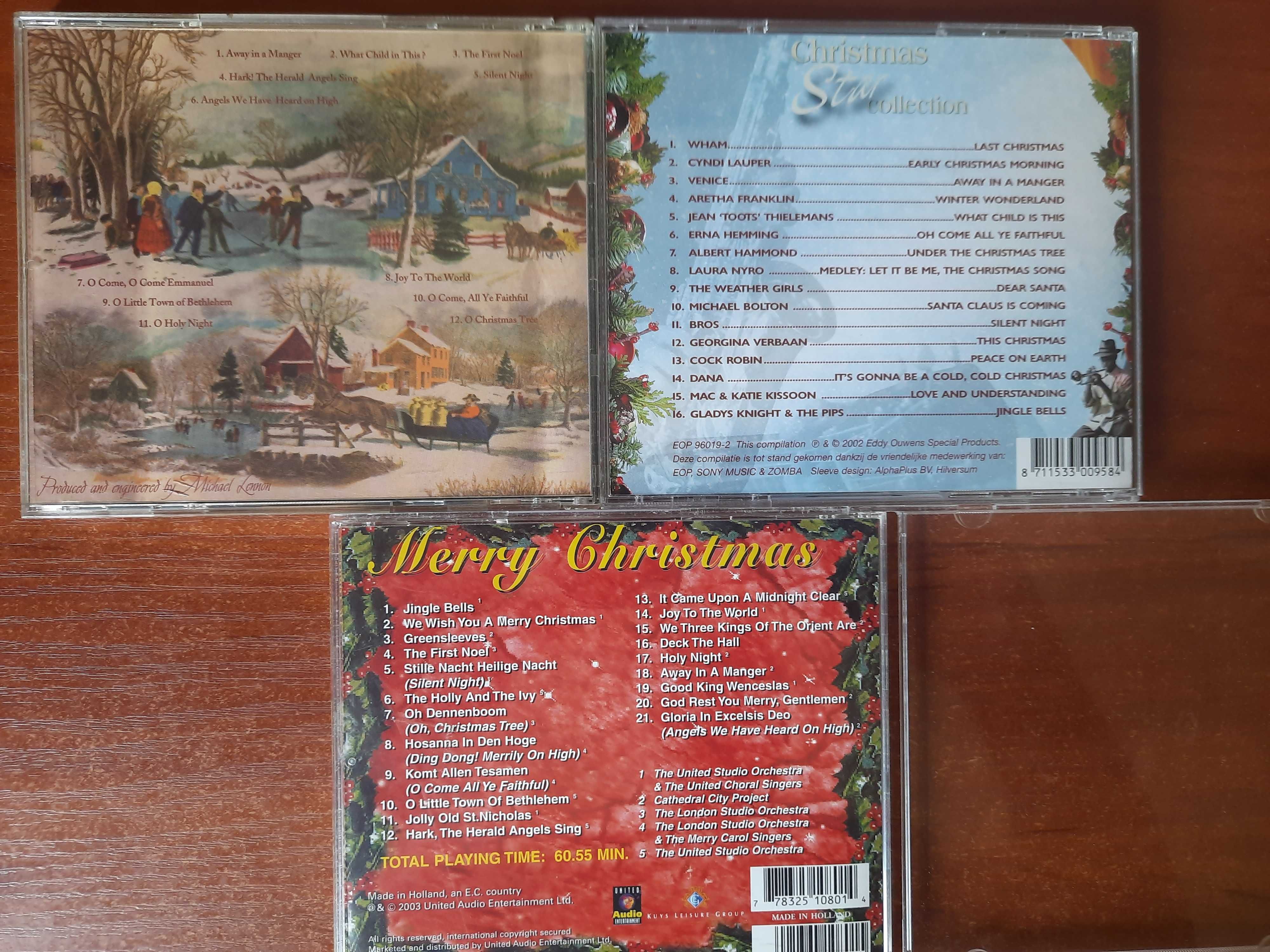 CD (audio) Compilation. Songs of Christmas.