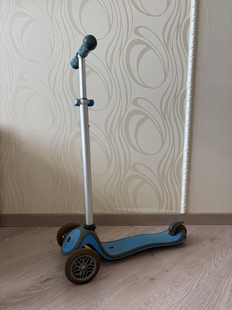 Самокат Globber Go up Comfort play 3 в 1 синій