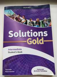 podręcznik solutions gold intermediate fioletowy