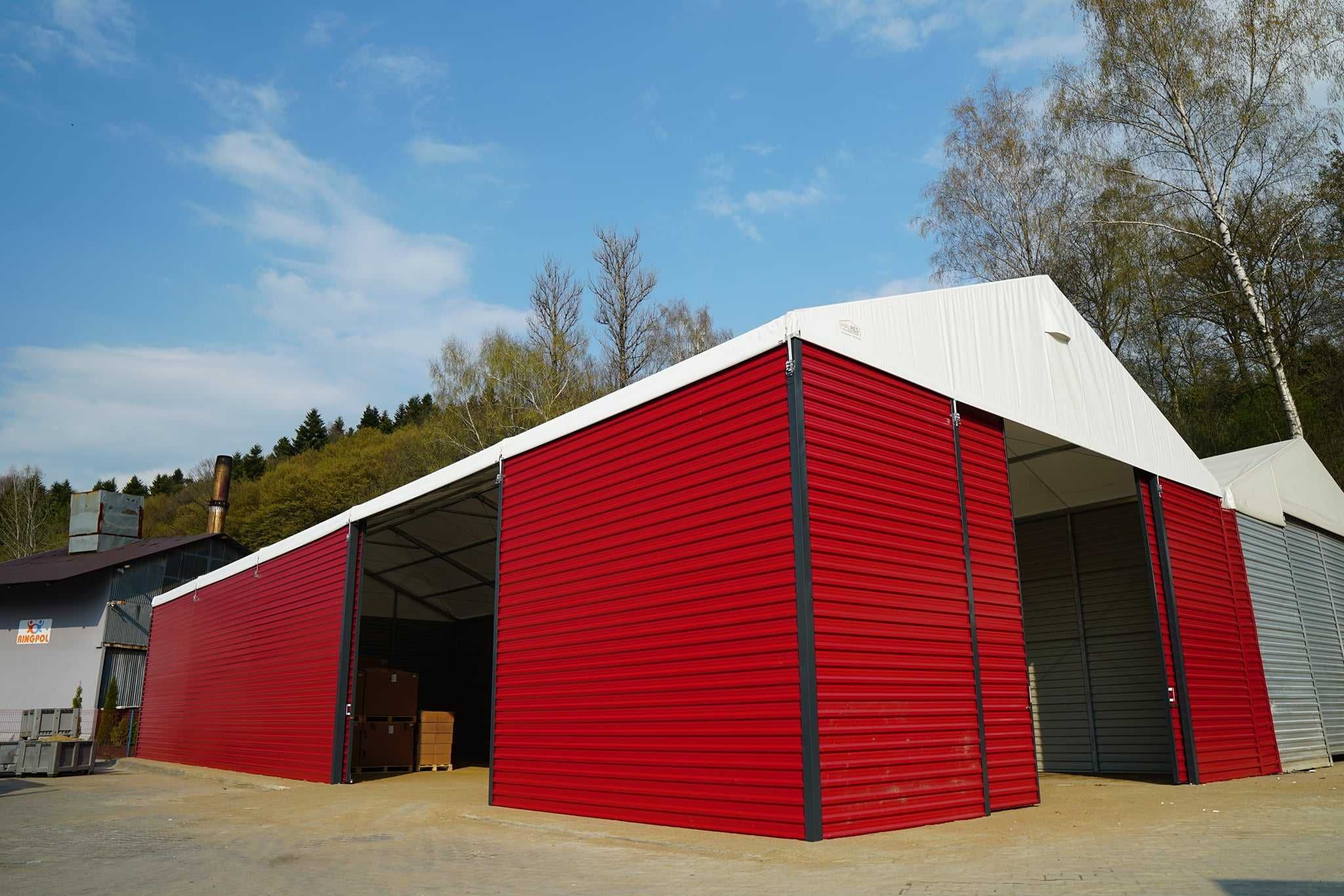 Hala magazynowa, Hala przemysłowa, namiotowa, magazyn HALRES 10x20x3m