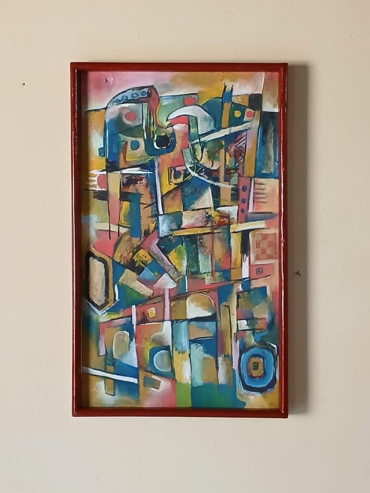 Quadros pintados a mao