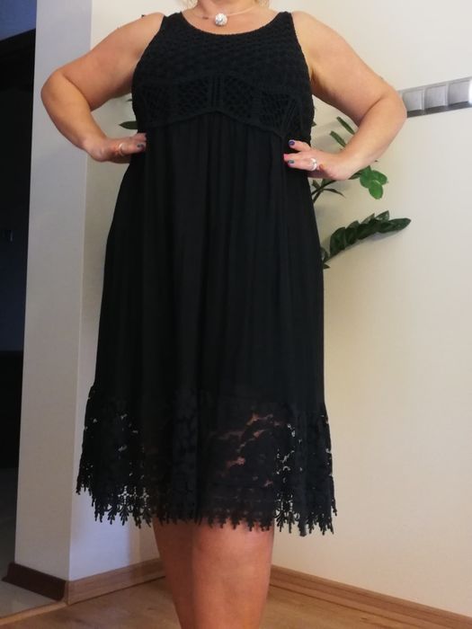 Elegancka sukienka damska XXXL