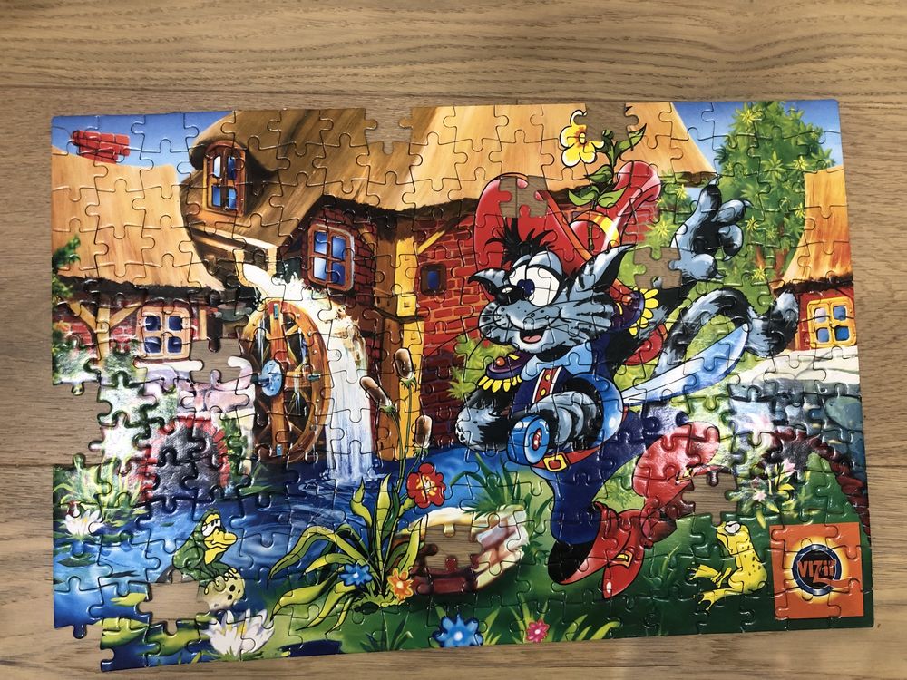 Puzzle Kot w butach 250 elementowe
