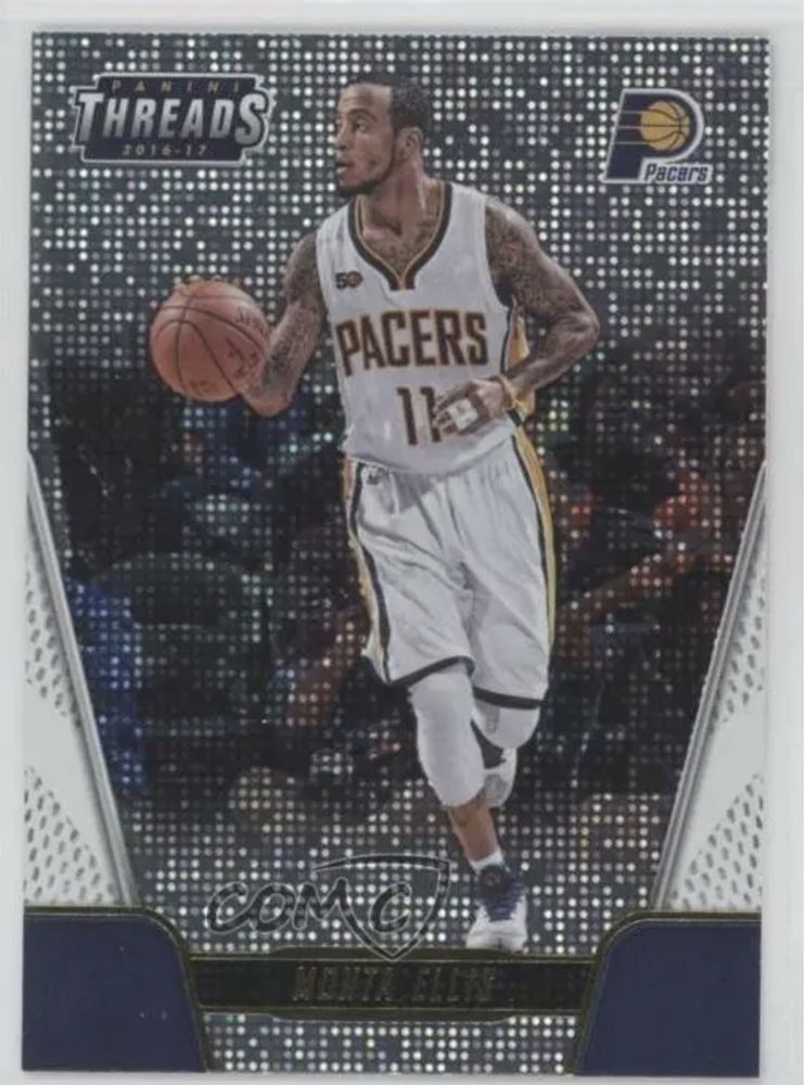 Monta Ellis Panini Threads 2016 Karty NBA century proof dazzle