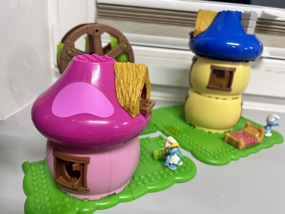 Mega blocks klocki jak lego smurf smerfy