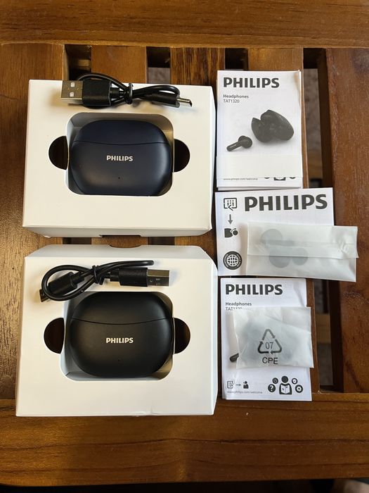 Продам беспроводные оригинальные наушники Philips