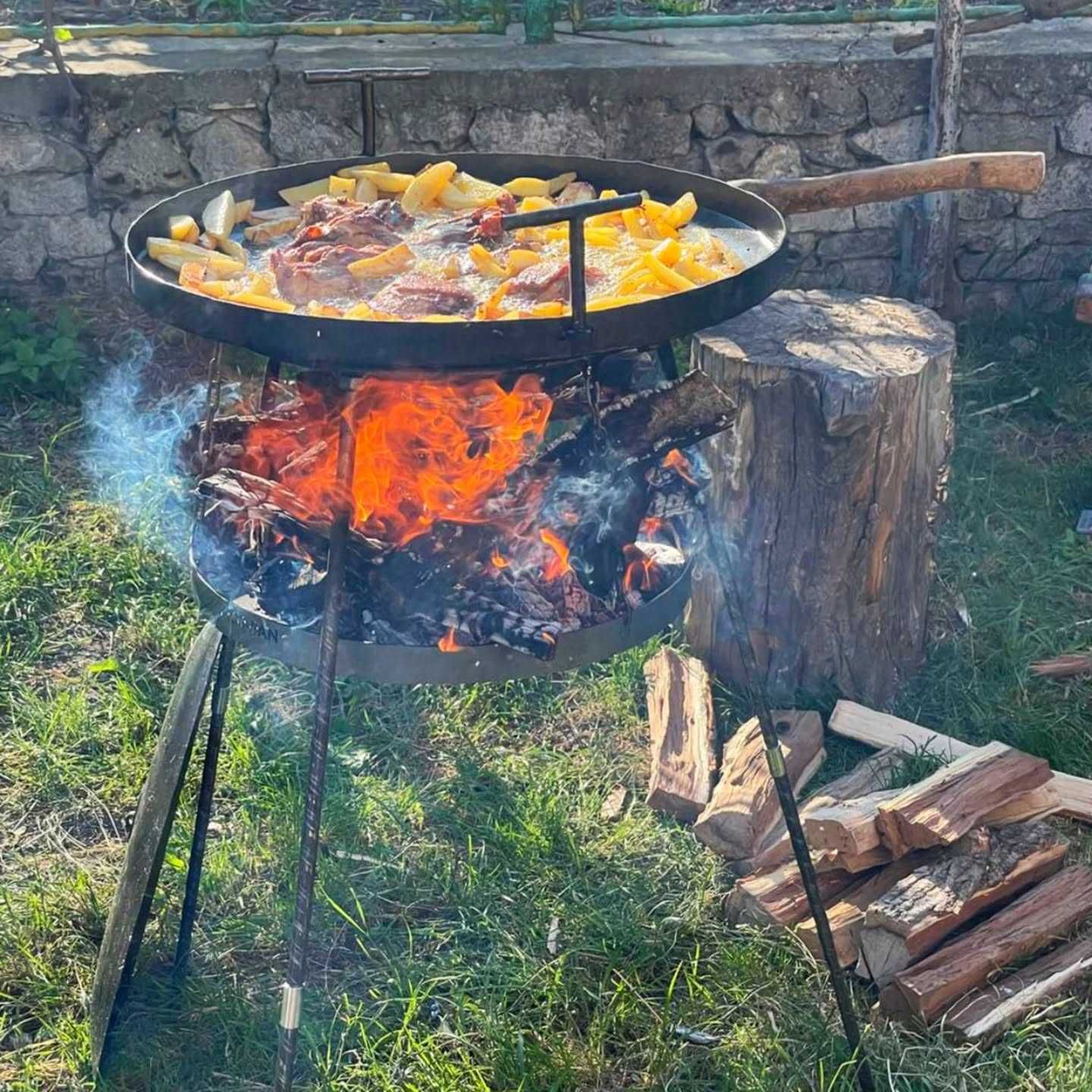 Сковорода садж сковорідка мангал гриль