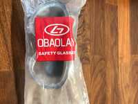 Okulary ochronne na gumce Obaloay safety glasses nowe