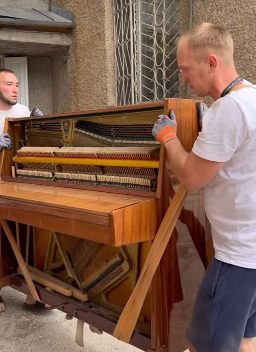 Грузоперевозки и Грузчики, Перевозка Пианино