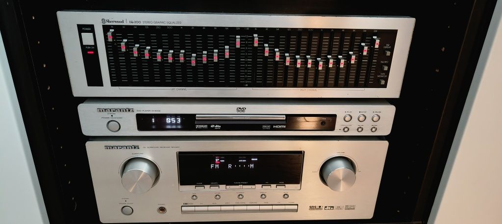 Zestaw kina domowego Marantz SR 4400 i DV 3002