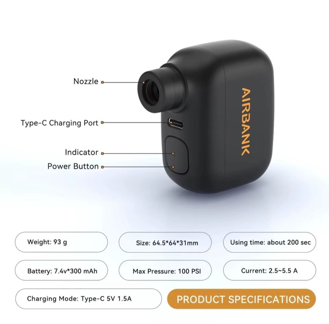 Airbank 100psi 5V type-c