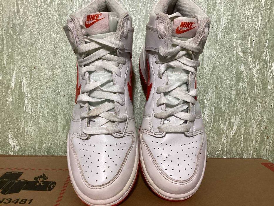 Кроссовки Nike Dunk High White размер 39