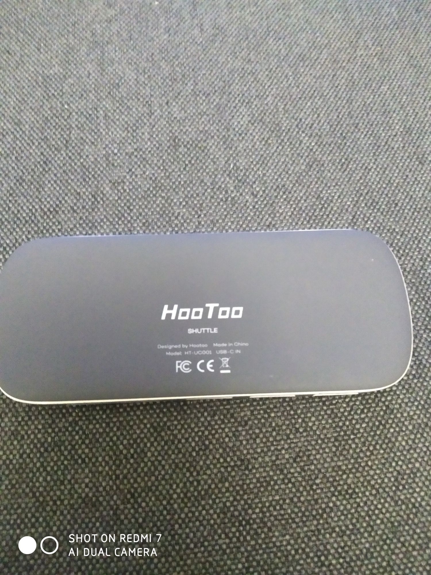 Адаптер перехідник HooToo Shuttle . USB- Tupe-C