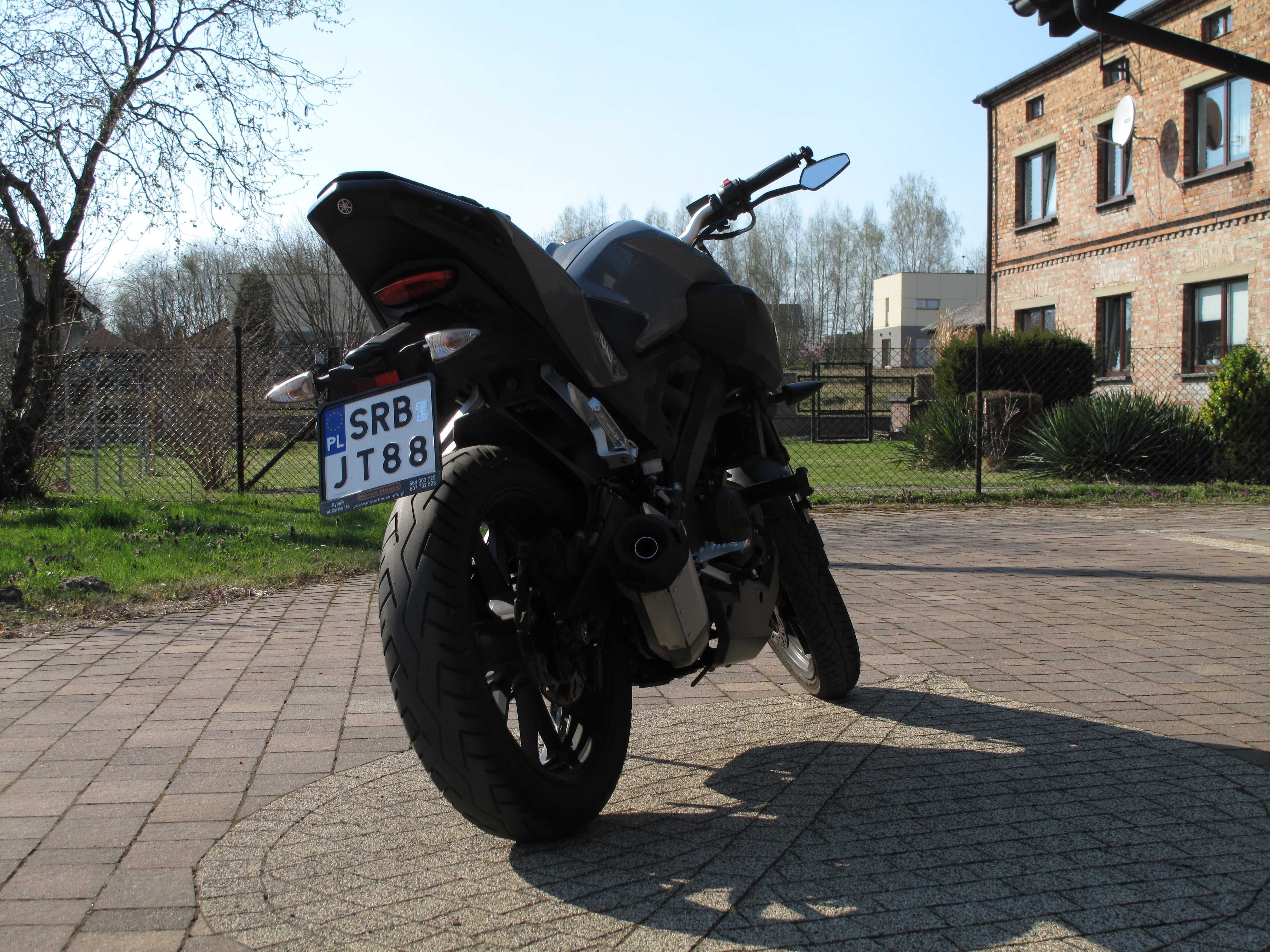 Yamaha MT-125 | 2016 | Gotowa do jazdy | Pierwszy właściciel w PL