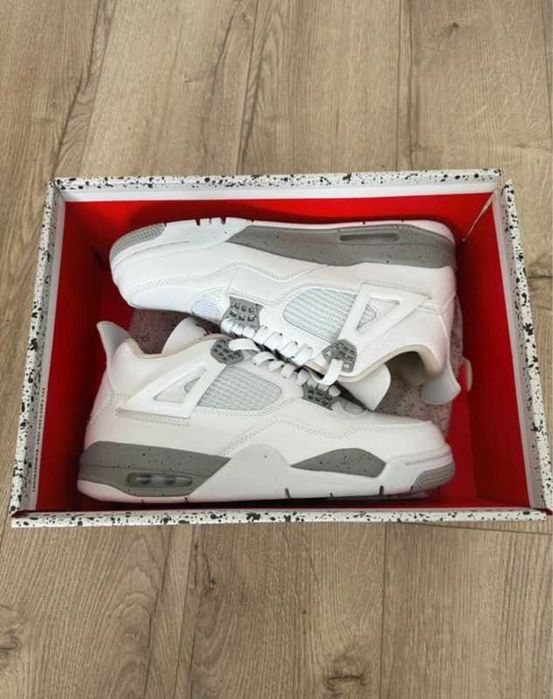 Buty‍męskie‍ Jordan 4 White Oreo Obuwie sportowe Roz.43