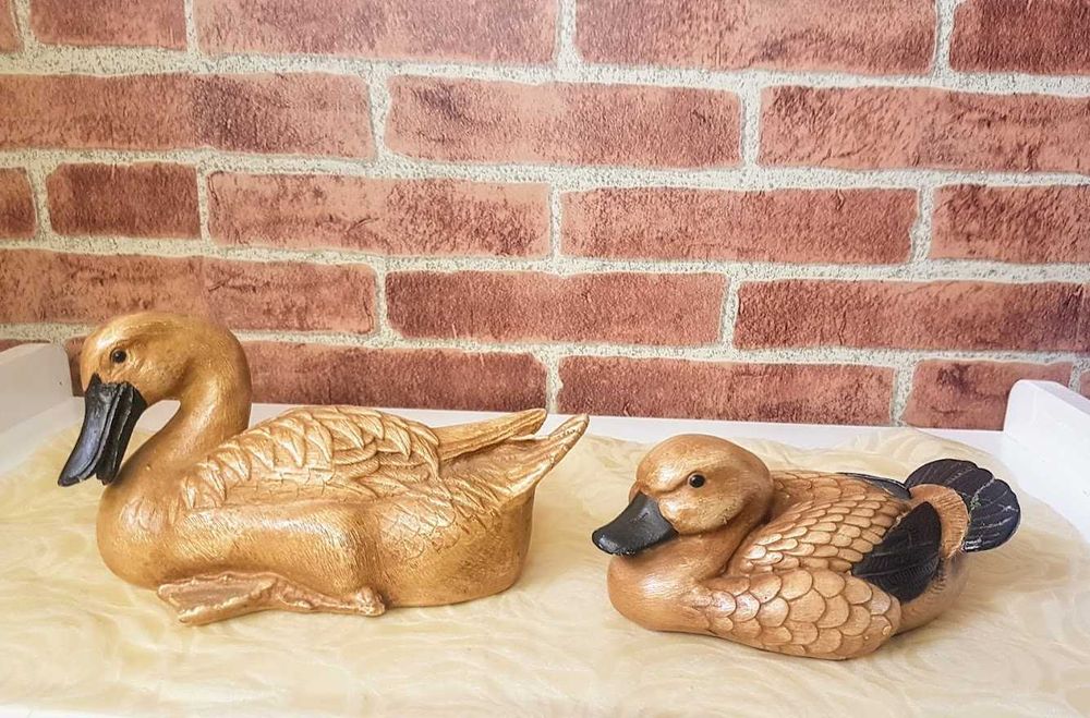 Estatuetas patos decorativos