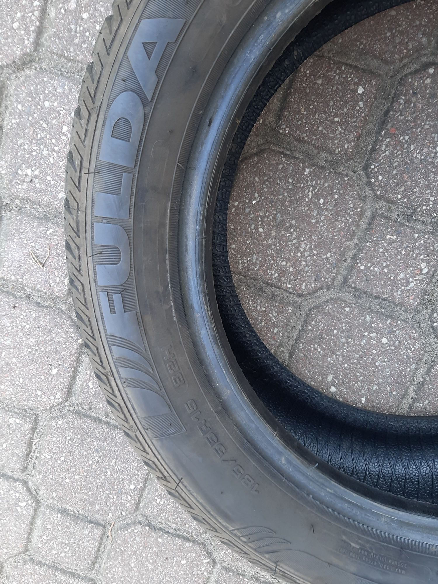 2x Opony całoroczne 185/55R15 Fulda MultiControl / 2021r / 7mm