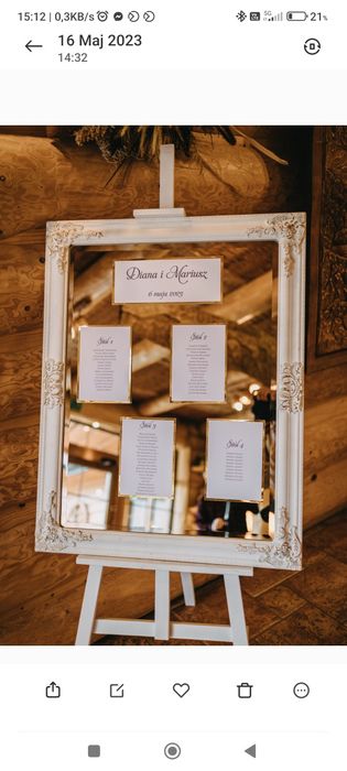 Tablica powitalna zestaw