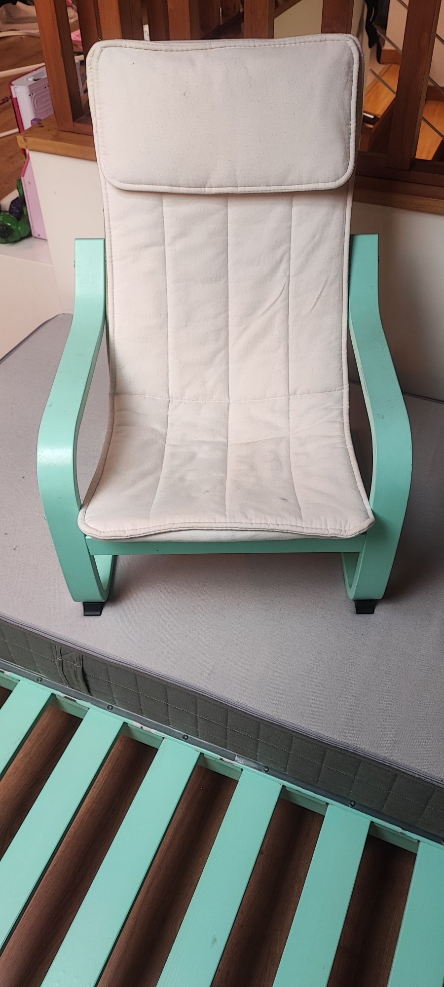 Cama de solteiro 80x200 extensível e colchão