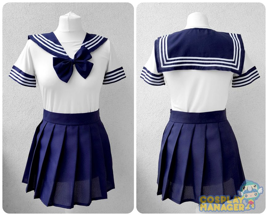 Mundurek szkolny nowy Japan style cosplay seifuku Rozm.XL