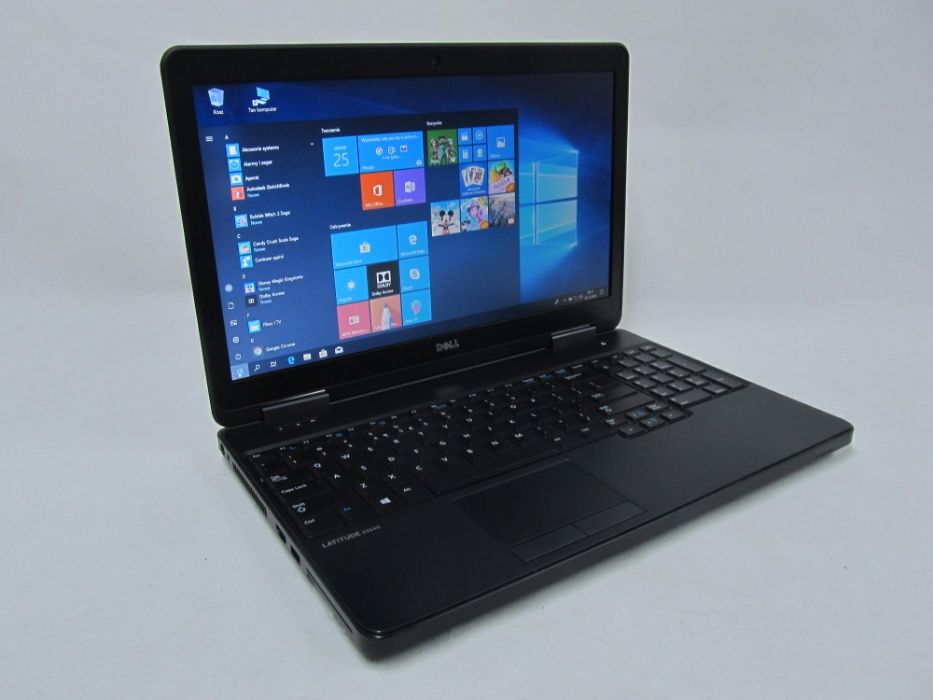 PROMOCJA Laptop Dell Latitude E5540 i5 4x2.9GHz 8GB 128SSD Kam DVD