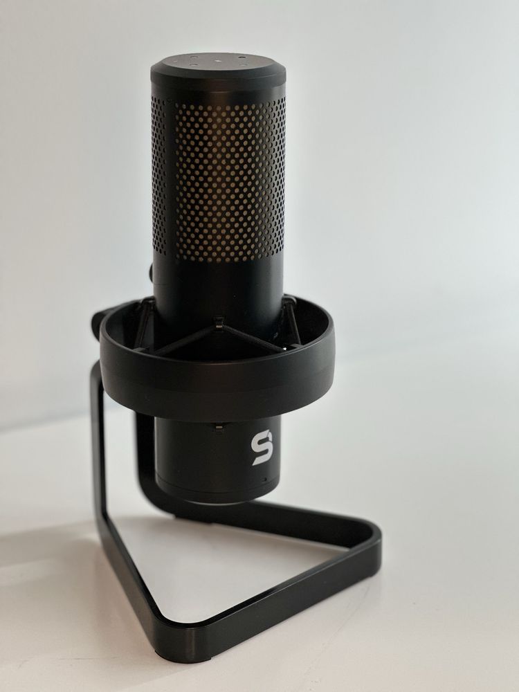 Mikrofon gamingowy/streamingowy SPC gear AXIS ze statywem mozos