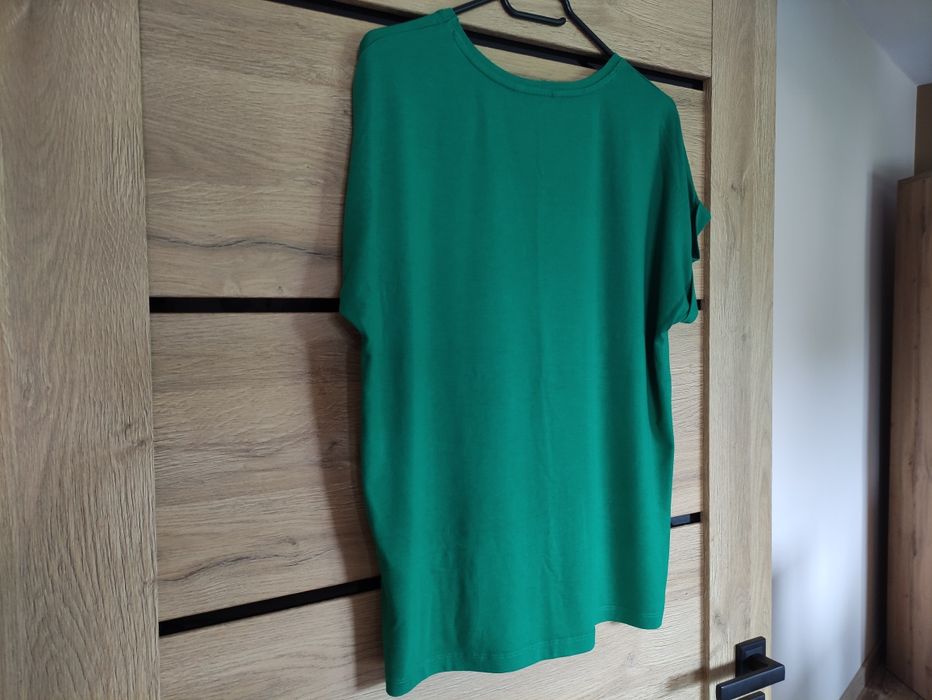 T - shirt ONLY, rorzmiar zgodny z metką, S, butelkowa zieleń,