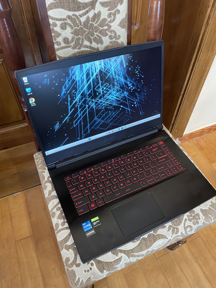 MSI GF63/Core i5-11Gen/16GB RAM/256GB SSD/GTX 1650/ FHD IPS