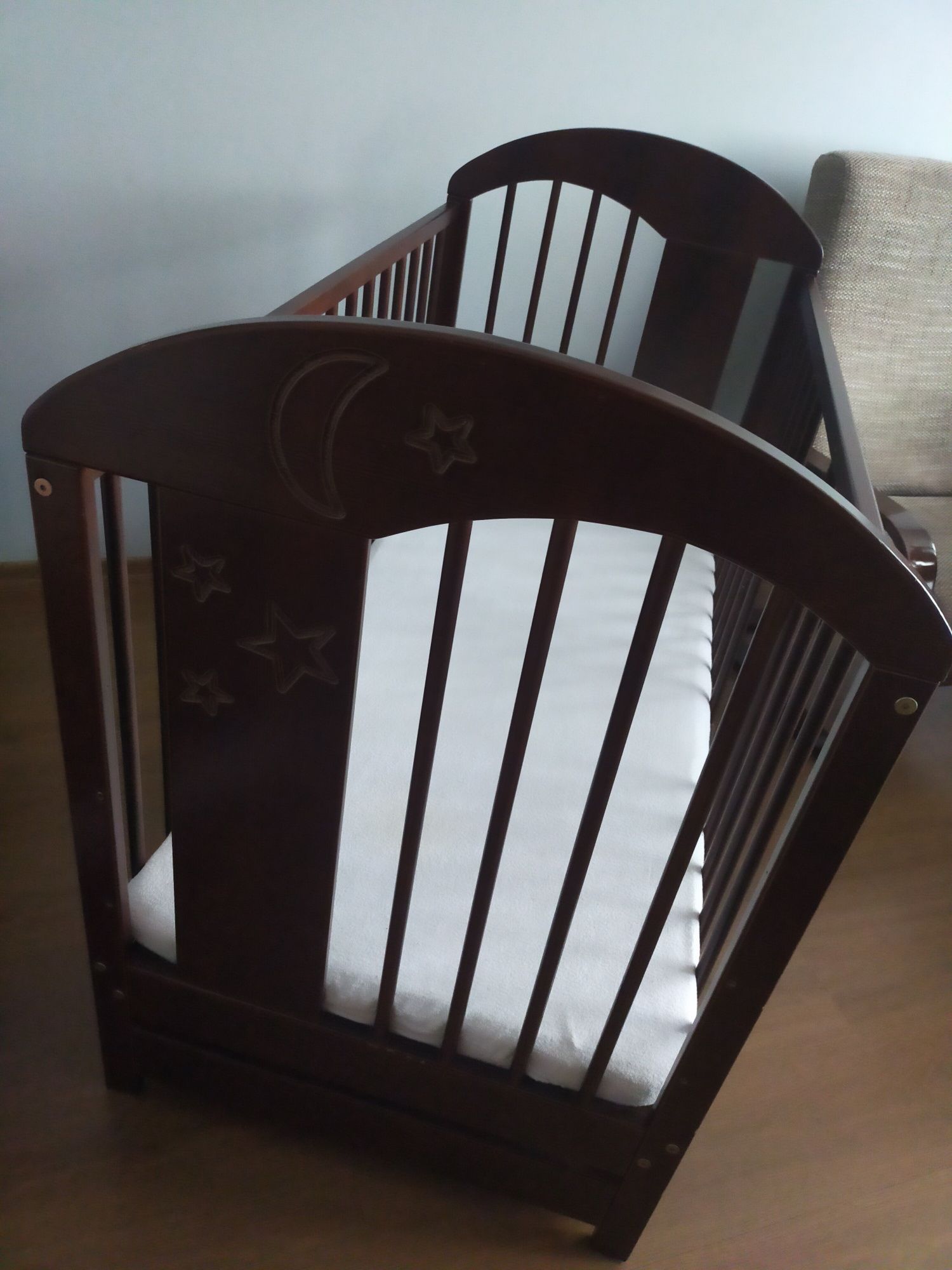 Łóżeczko i materac 60x120