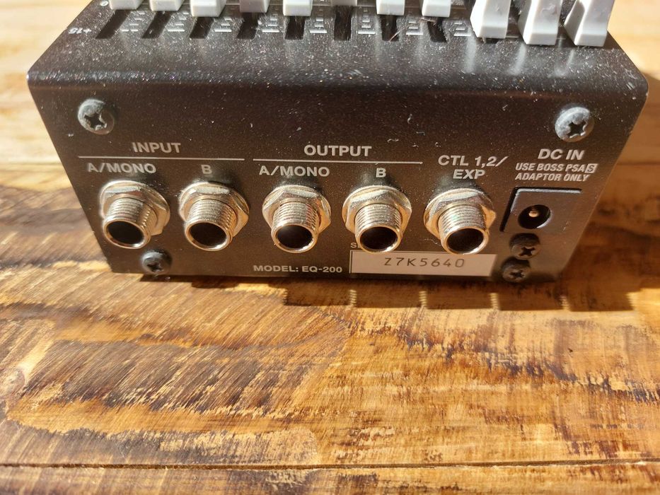 Pedal Equalizador Boss EQ200