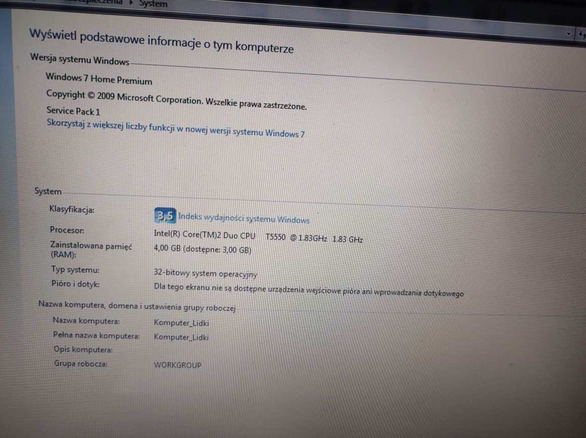 Laptop HP pavilion