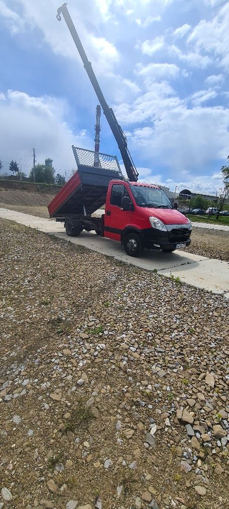 Iveco daily 3.0 wywrotka +hds 2013r