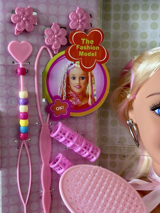 Лялька манекен для зачісок . Лялька модель маленька кокетка