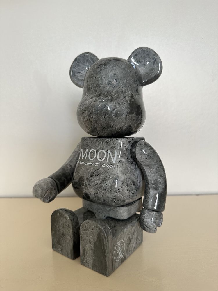 Bearbrick Moon 28 cm (бірбрік) колекційна іграшка