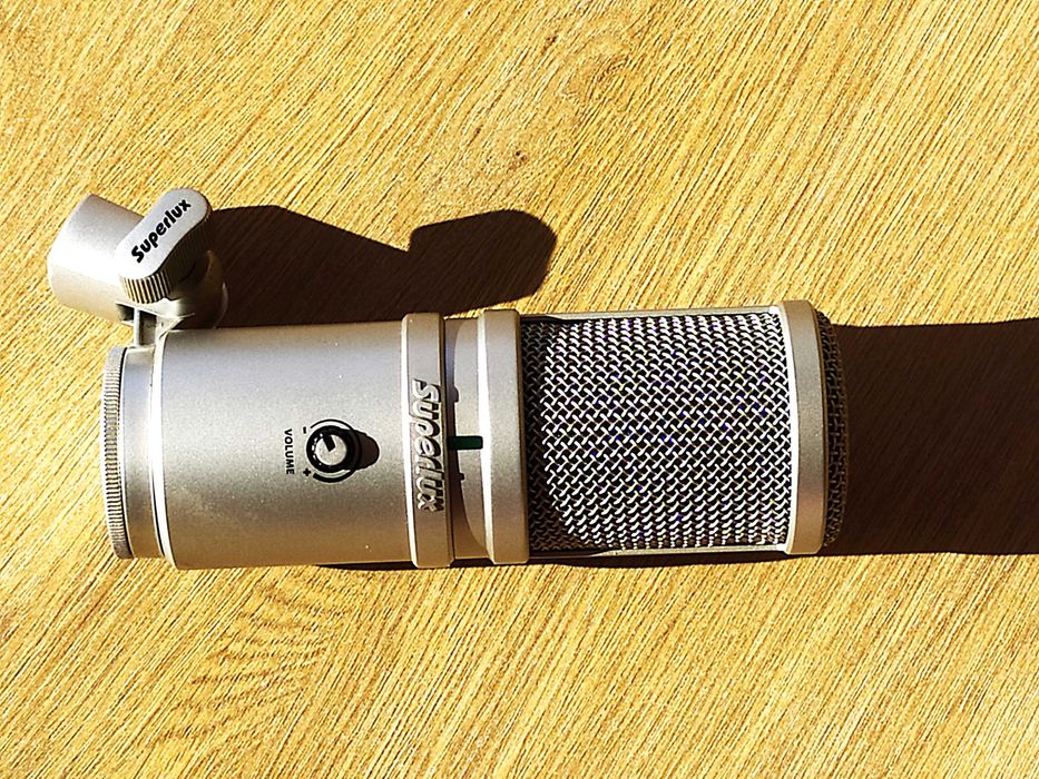 Microfone Condensador Usb