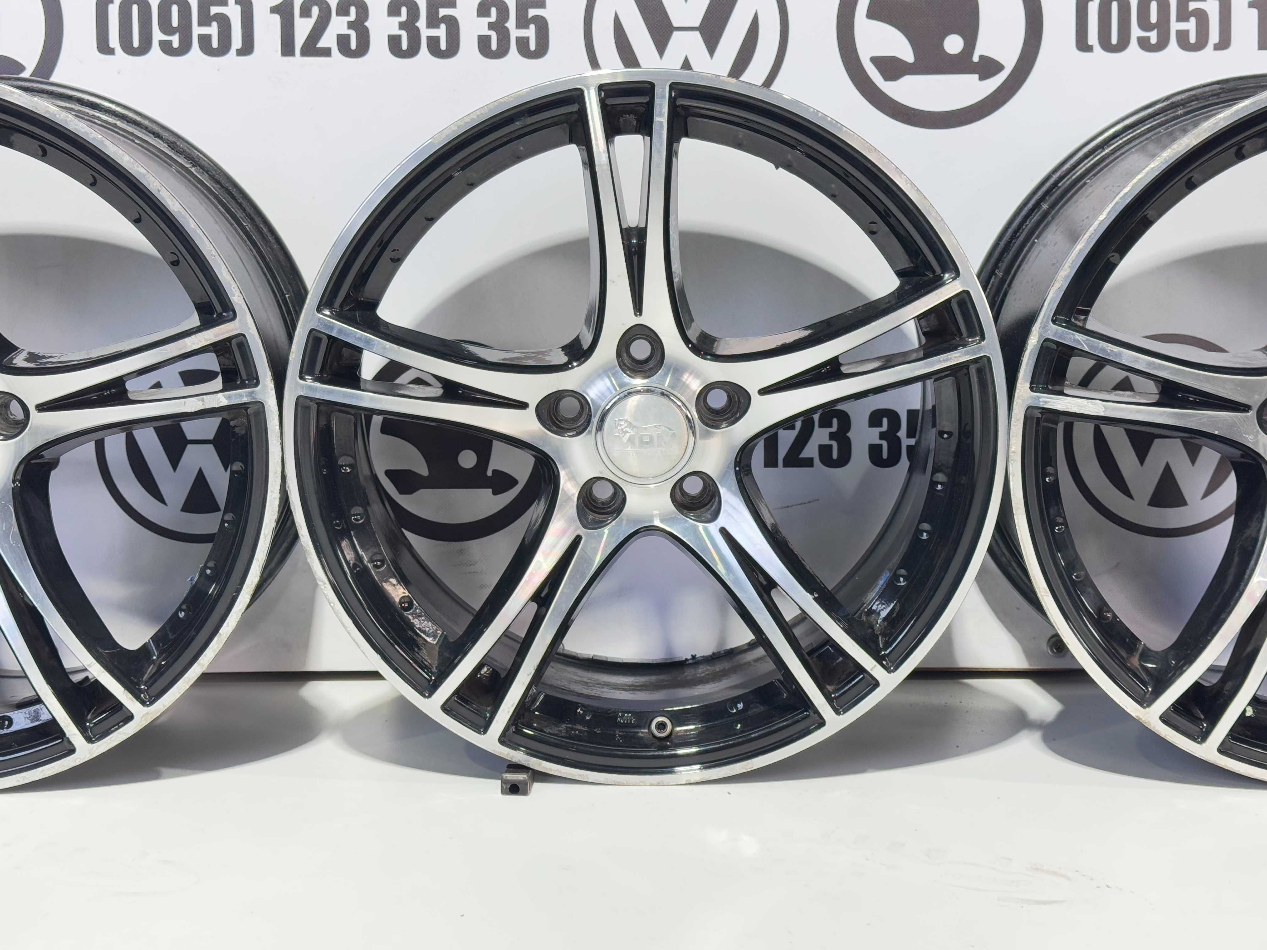 титани R18 5x112 диски vag volkswagen skoda seat passat golf b6 b7 cc