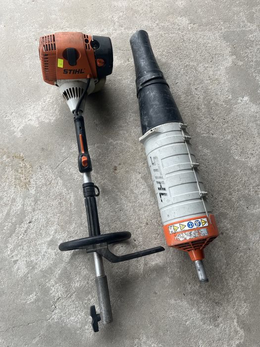 Urzadzenie kombi Stihl km130r wraz z dmuchawa bg-km