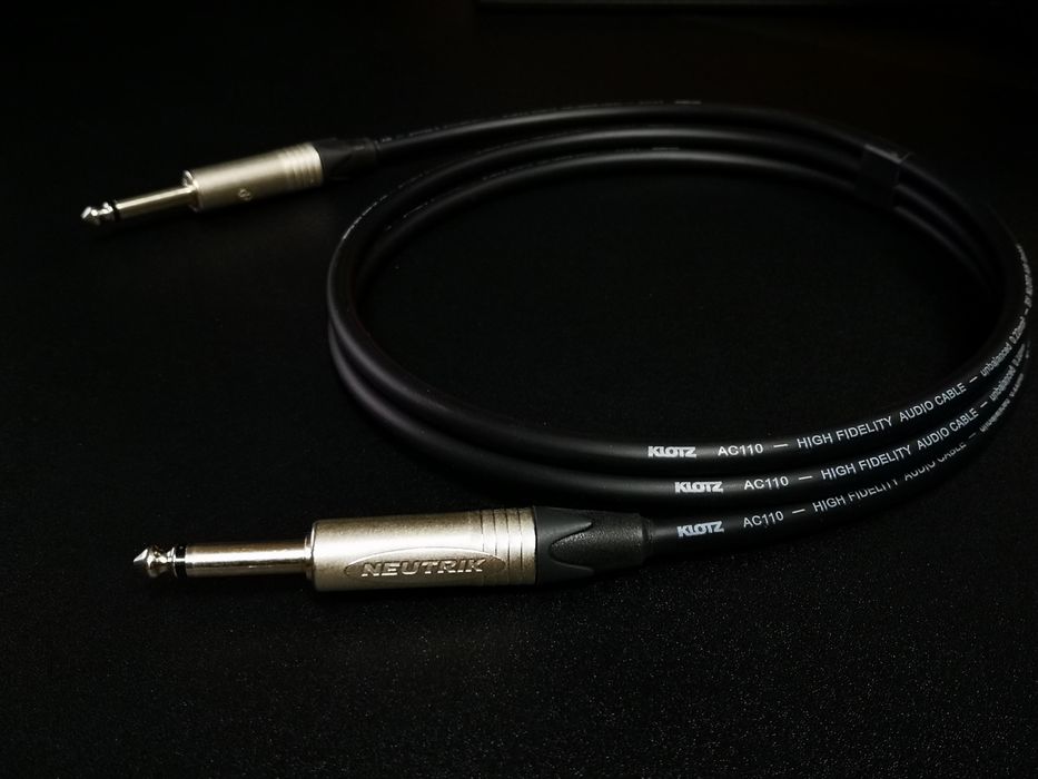 Кабель для електрогітари KLOTZ AC110 та NEUTRIK NP-2X