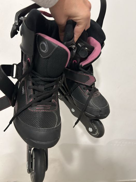 Patins em Linha Oxelo FIT3 + Equipamento Completo