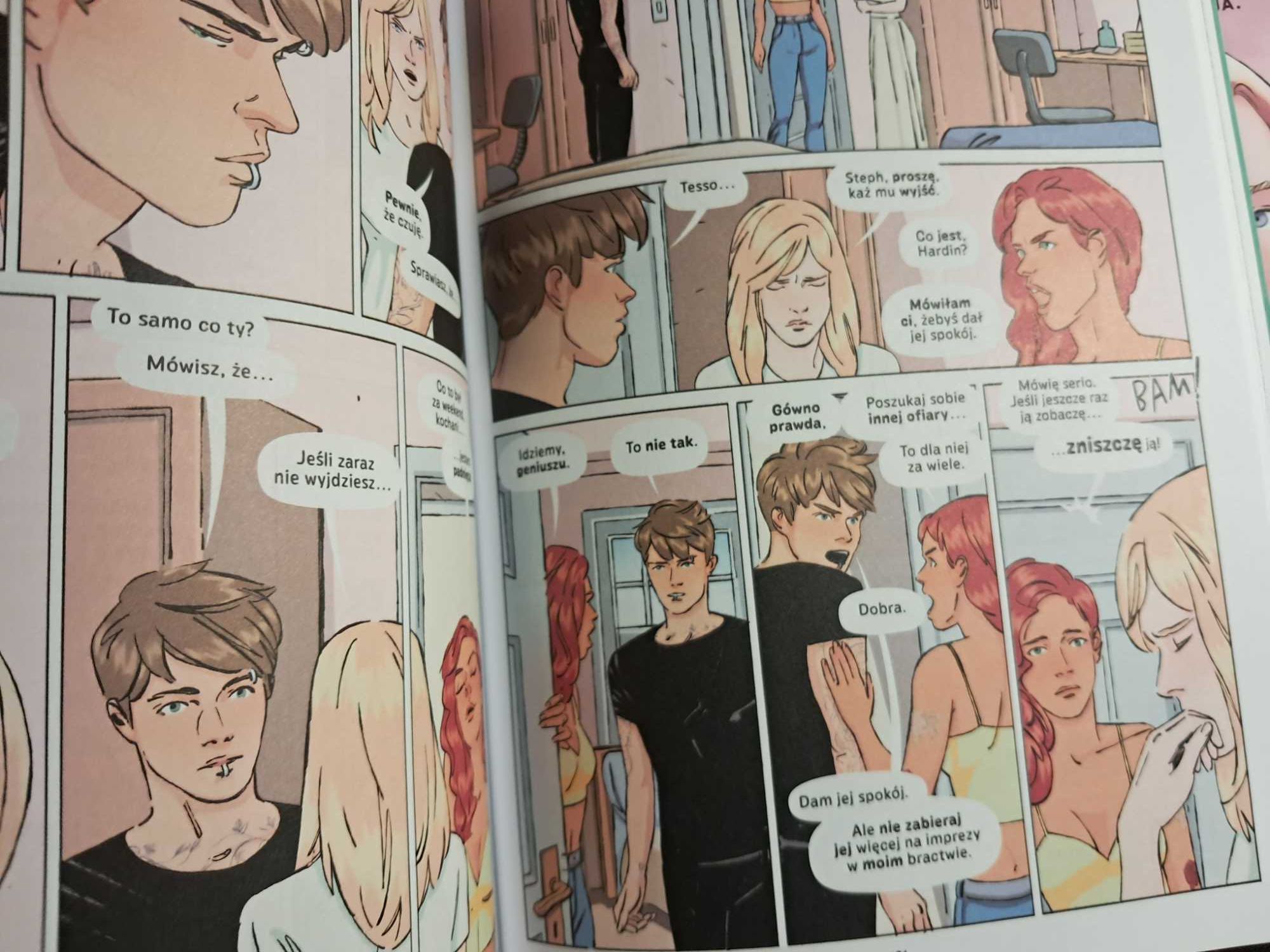 seria komiksów "After" dwa tomy