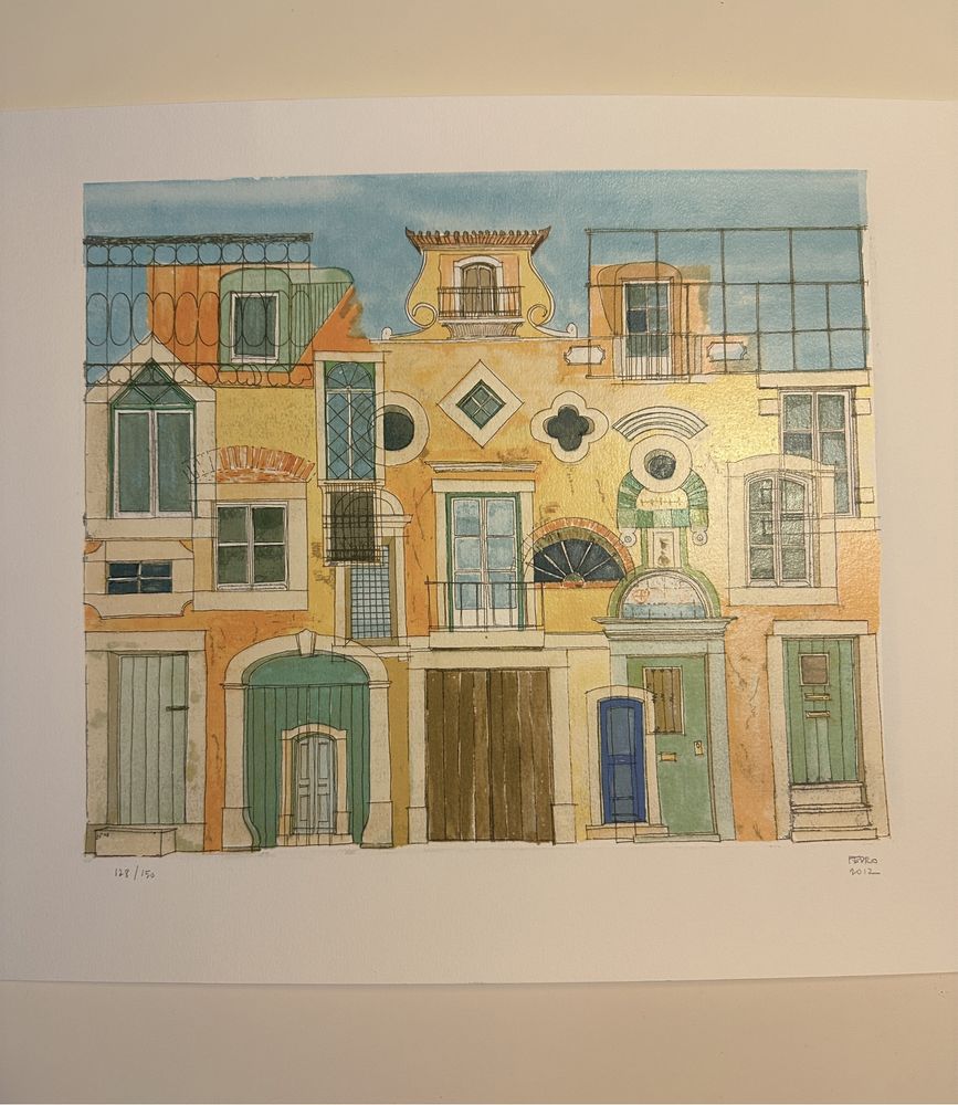 Serigrafia de Pedro Cabral