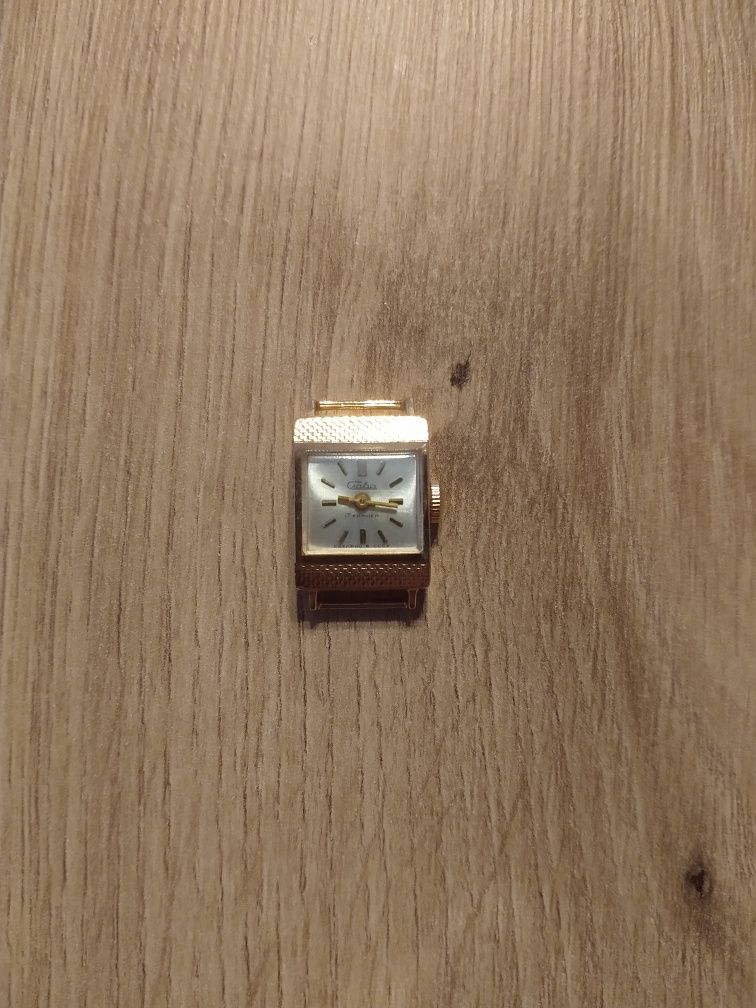 Zegarek damski Slava - złoto - próba 583