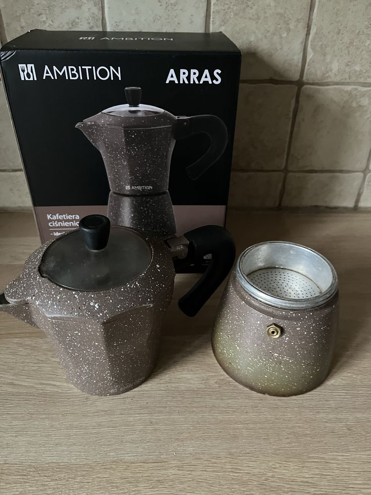 Kawiarla ciśnieniowa do kawy - Arras Ambition - 300 ml