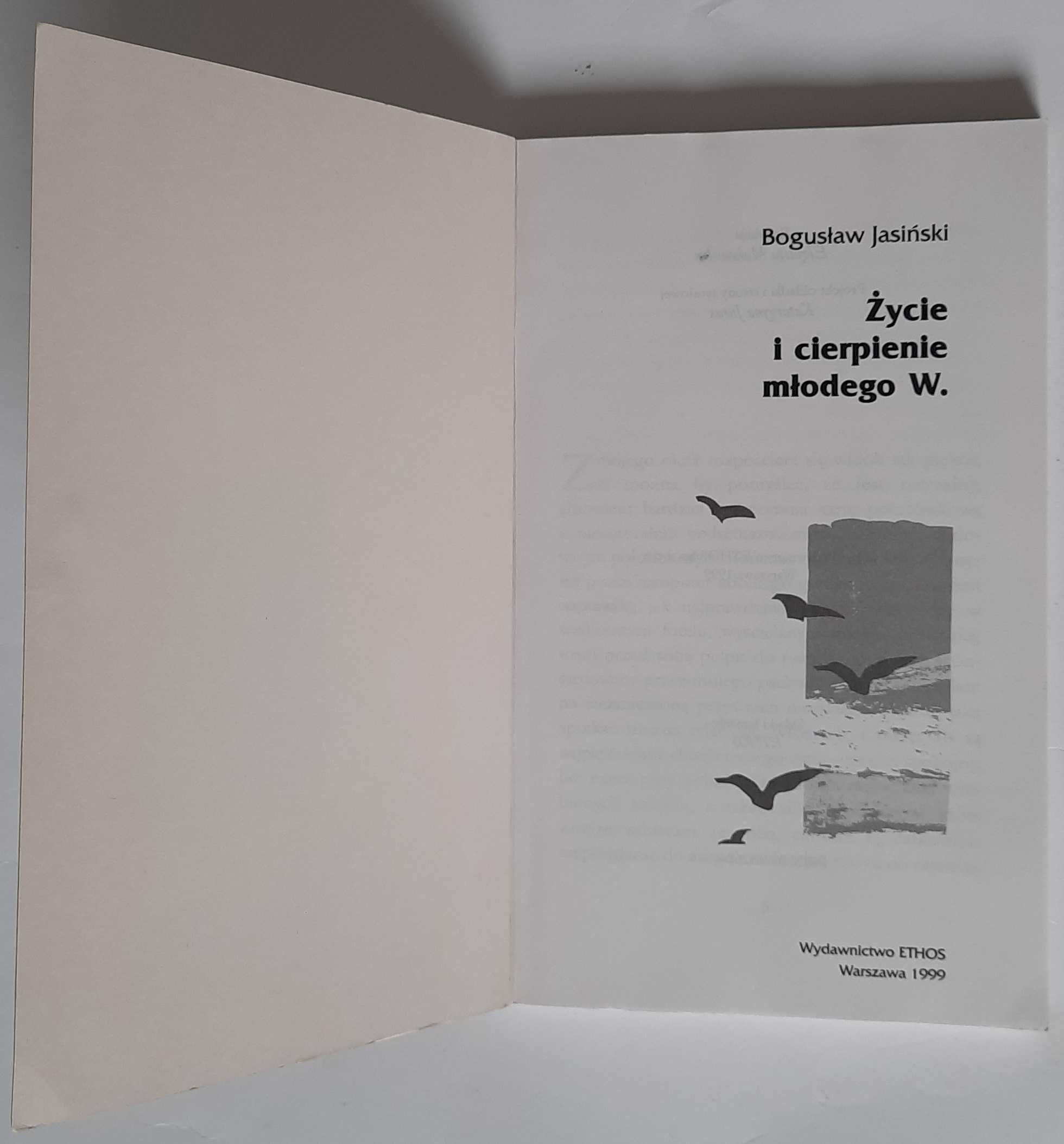 Życie i cierpienie młodego W. - Bogusław Jasiński