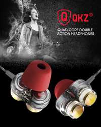 Гарнитура QKZ KD7 (вакуумные наушники с микрофоном, Hi-Fi, Super Bass)